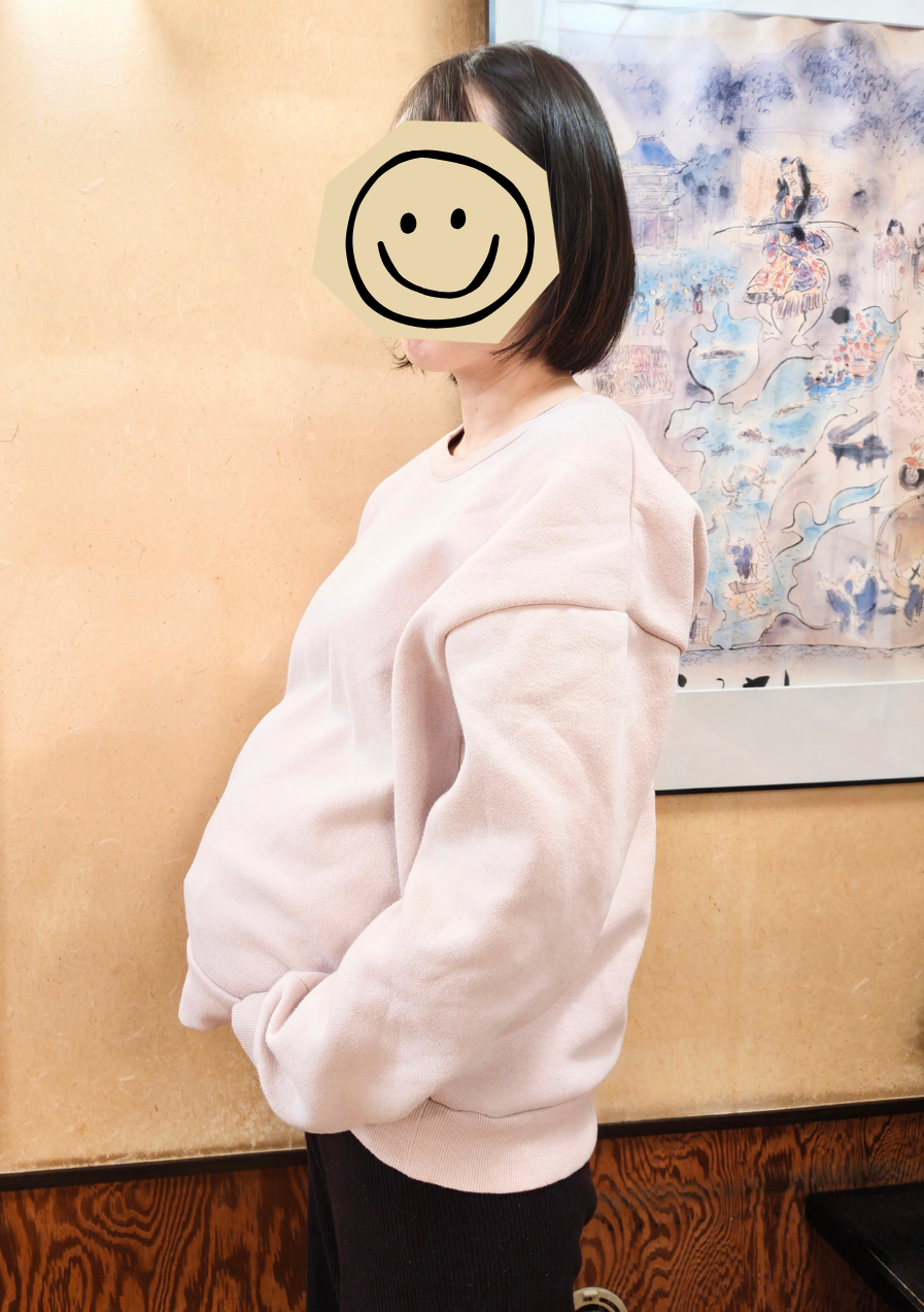 妊娠33週】出産前最後の施術｜妊活から2年間サポートしたSさんの安産に向けた身体の状態